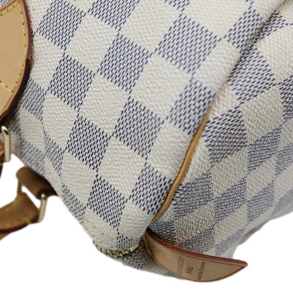 Louis Vuitton Speedy 30 Damier Azur Satchel Bag White - Picture 7 of 14